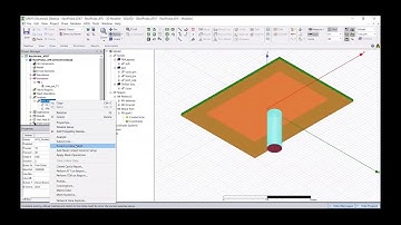 Ansys Electronics Desktop, HFSS: An introduction to the user interface