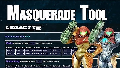 Legacy TE Masquerade Tool Tutorial (Manipulate Costume Slots in Legacy TE)