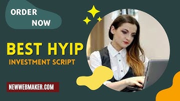 Buy hyip script || newwebmaker