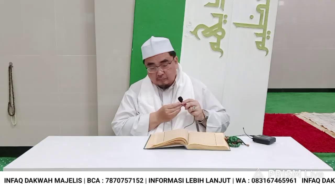 🔴Live Kajian KITAB Al-JAUHARUL MAUHUB bersama Syeikh Mohammad Yusuf Al Banjary, 02 Maret 2026
