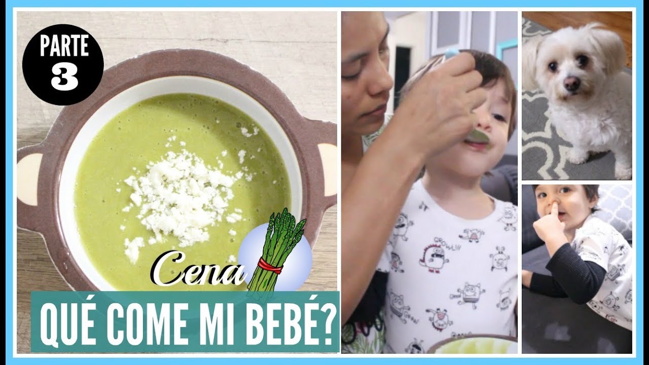 CREMA DE ESPARRAGOS PARA TU BEBÉ|MAMÁ-AMA DE CASA|Reishel La Super Mamá