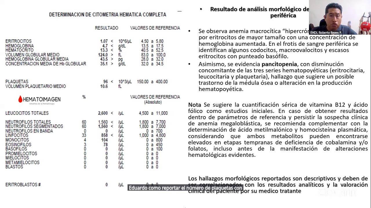 HALLAZGOS HEMATOLÓGICOS