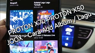 Proton X50 X70 | Joox | Cara untuk add album atau lagu dengan Joox app dari phone #x70 #x50 #joox screenshot 1