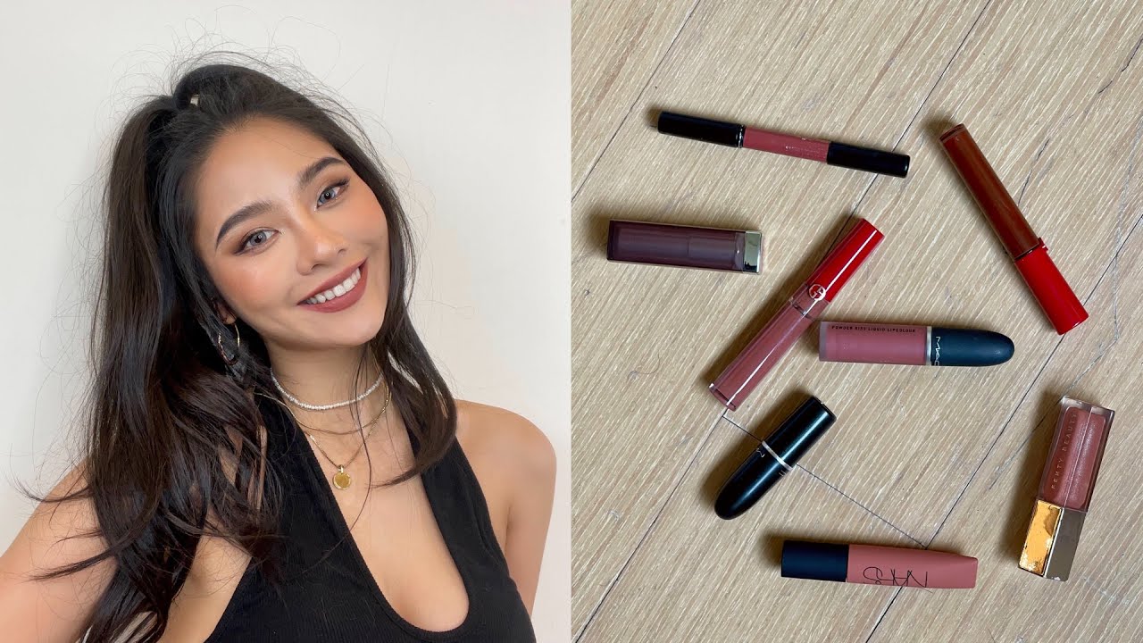 My favorite lip colors!｜黃皮必備，歐美口紅推薦 2021｜Jessica Lin