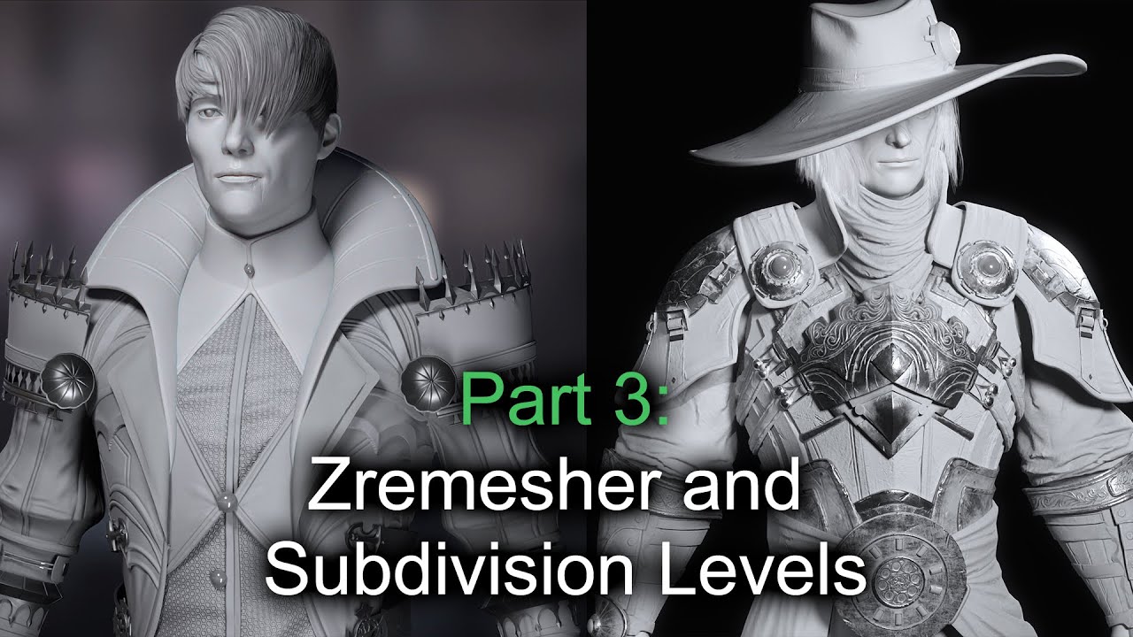 zbrush subdivision levels