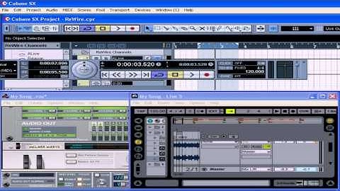 Cubase SX 3 Tutorial - Lesson 33: ReWire