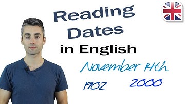 How To Read Dates In English - Spoken English Lesson