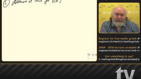 Induction - Leaving Certificate Maths Tutorial