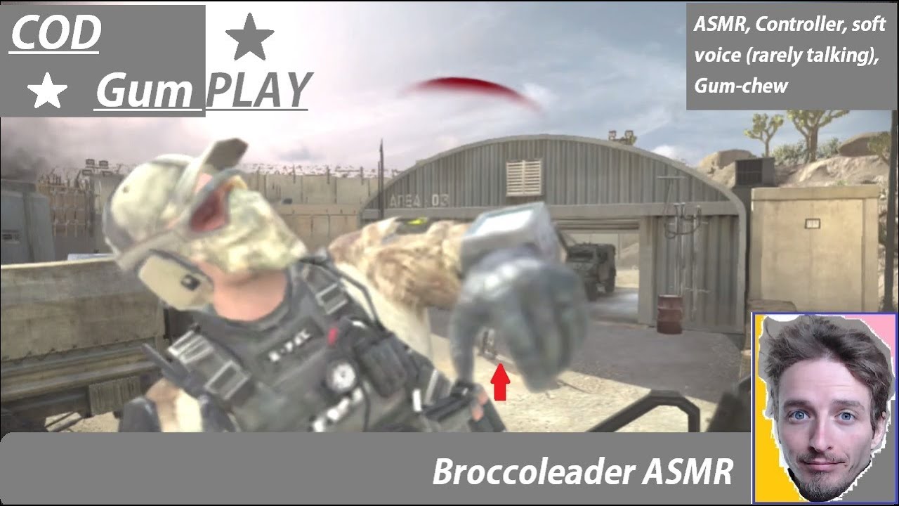 COD GUN GUM PLAY ASMR 3 (mild talking) - YouTube