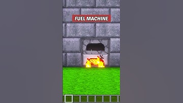 Minecraft Infinite Fuel Machine Tutorial! #minecraft #shorts