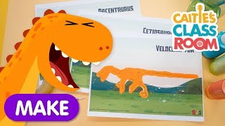 Dinosaur Scratch Card | Caitie's Classroom | Activities For Kids screenshot 1