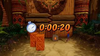 Native Fortress - Platinum Relic Guide 8/26 - Crash Bandicoot
