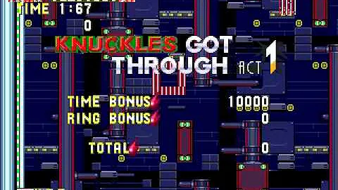 Sonic 3 & Knuckles debug glitch by attltb 88
