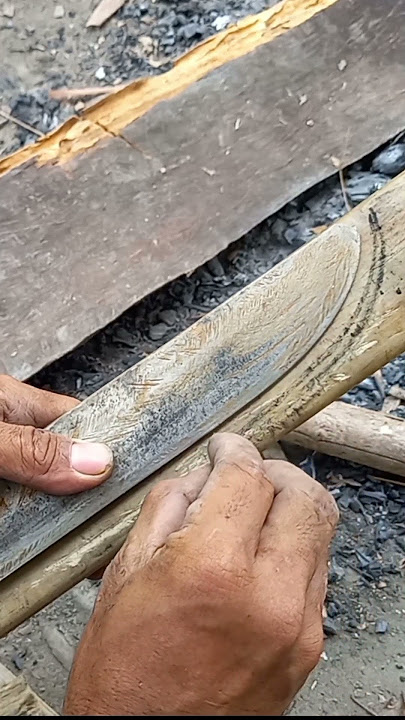 Bikin sarung parang golok dari pipa pvc paralon