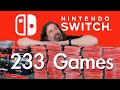 My SWITCH Game Collection! (233 GAMES: Rare, $$$ & Weird)