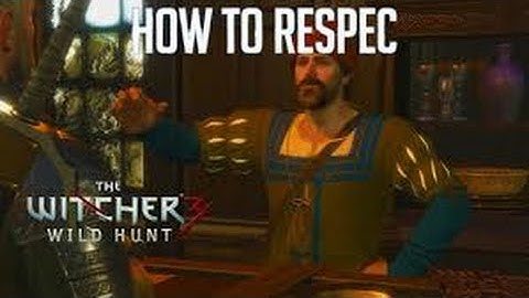The Witcher 3: Tutorial: How To Reset SKILL POINTS!! (easy)