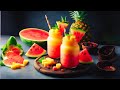 How to Make Pineapple Watermelon Smoothie - Home Cooking Lifestyle