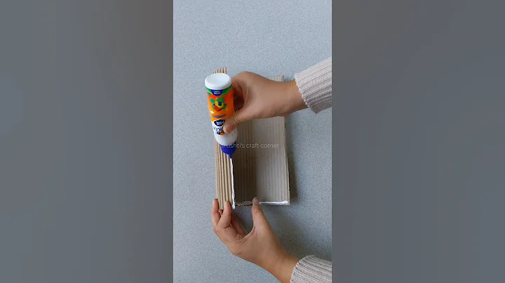 Diy Flower Vase From Cardboard #diy #shorts #flowervase