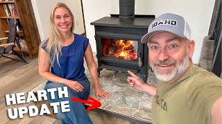 Celebrity EPIC Wood Stove Hearth Pad Renovation Profile