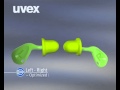 uvex 2124-001 X-Act Fit Corded Ear Plugs Product Video