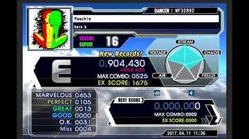 [DDR A] - Poochie Expert FAIL (525 combo) NO BAR