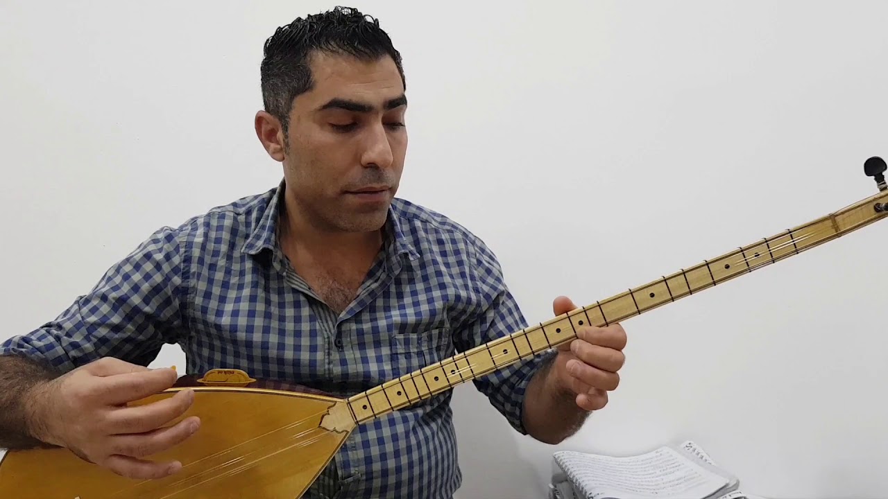 #تعليم_عزف_ساز_باغلمة_nazê_النوطة_دروس_اونلاين_للتواصل009647509069307