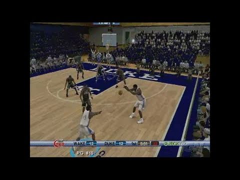 College Hoops 2K6 Xbox 360 Gameplay - Wake Up