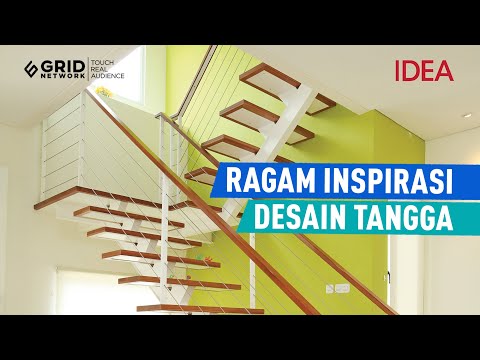 Video: Tangga spiral adalah elemen interior yang layak