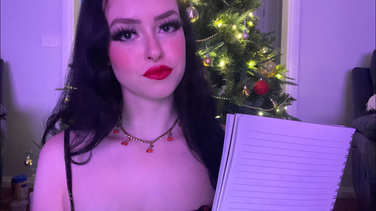 ASMR asking you personal questions 👀✍️