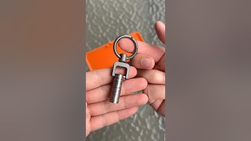 Keyunity KA36 | Transforms into a keychain with a key ring! #edctools #everydaycarry #edcgear