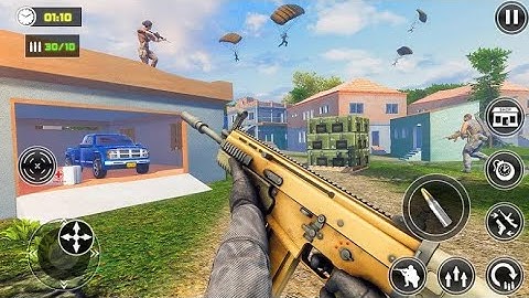 Gun Strike 2 Commando Secret Mission FPS Game _ Android Gameplay #5