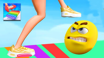 TIPPY TOE 3D 👸👣😡 All Levels Gameplay Walkthrough (iOS, Android) - Part 2-TT