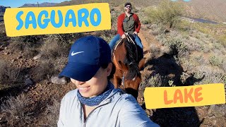 Saguaro Lake Ranch horseback riding (Salt River) #Visitmesa