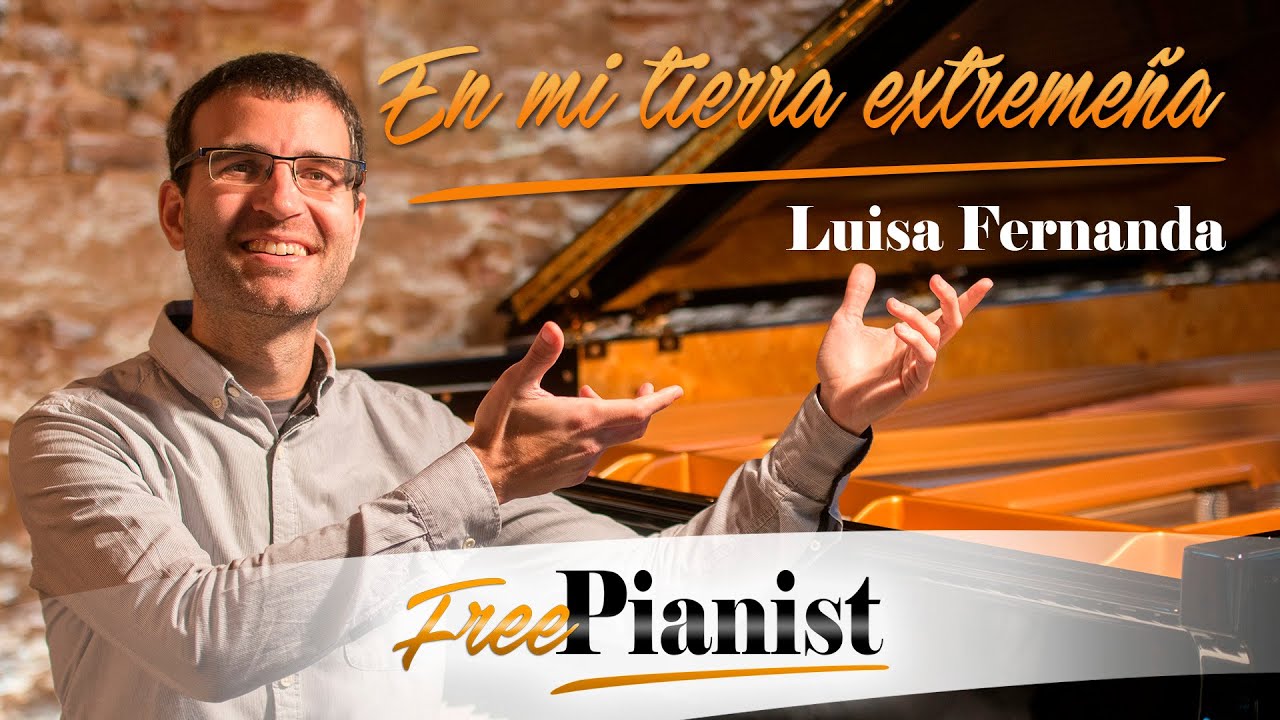 En mi tierra extremeña - KARAOKE / PIANO ACCOMPANIMENT - Duet - Luisa Fernanda