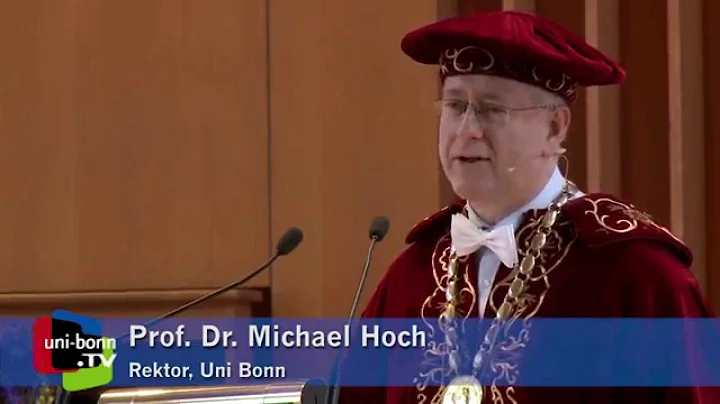 Erste Ansprache des neuen Rektors Prof. Dr. Michae...