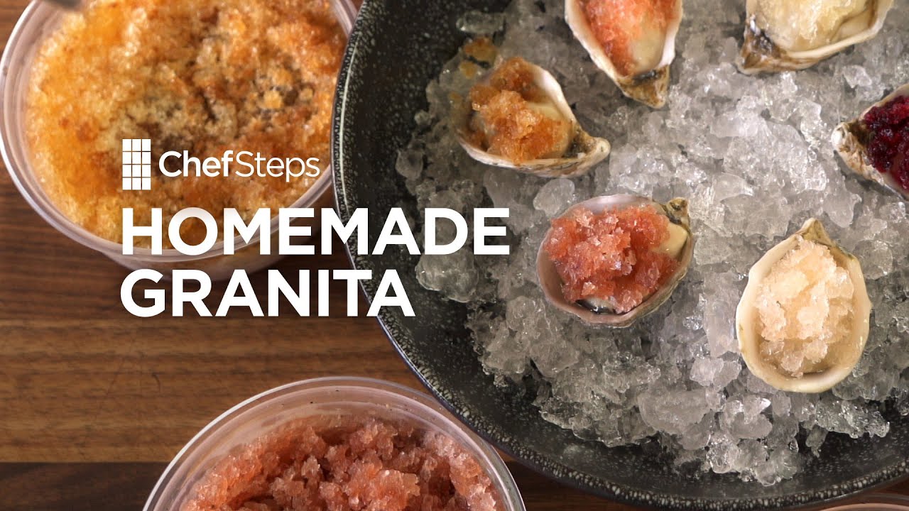 ChefSteps Tips & Tricks: Homemade Granita