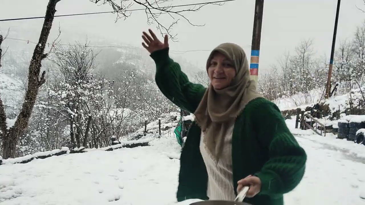 KÖYÜMÜZE KAR YAĞDI👍KISA AÇIKLAMA GÖRÜNEN KÖY KILAVUZ İSTEMEZ
