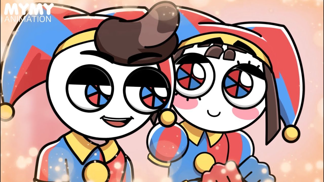 POMNI Falls in LOVE😍 The Amazing Digital Circus Animation - YouTube