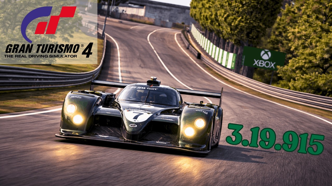 GRAN TURISMO 4 - ONE LAP CHALLENGE (Circuit De La Sarthe) *GOLD MEDAL* !!! #playstation2 #ps2 #uk