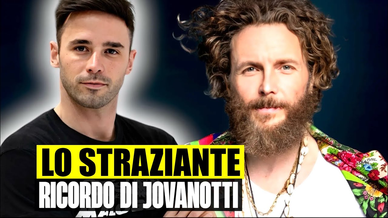 MORTE LUCA SALVADORI: LO STRAZIANTE RICORDO DI JOVANOTTI: "TI HO VOLUTO ...