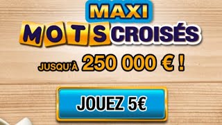 ❤️❤️❤️ Maxi mots croisés  ❤️❤️❤️ #grattage #fdj