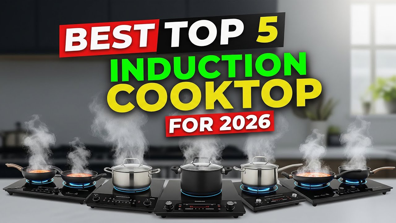 Best Top 5 Induction Cooktop For 2026 | Fast & Energy-Efficient Picks
