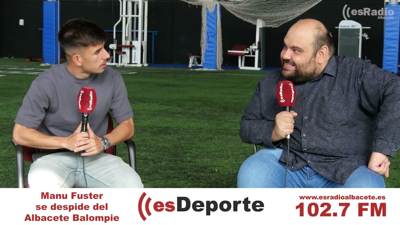 Manu Fuster se despide del Albacete Balompié