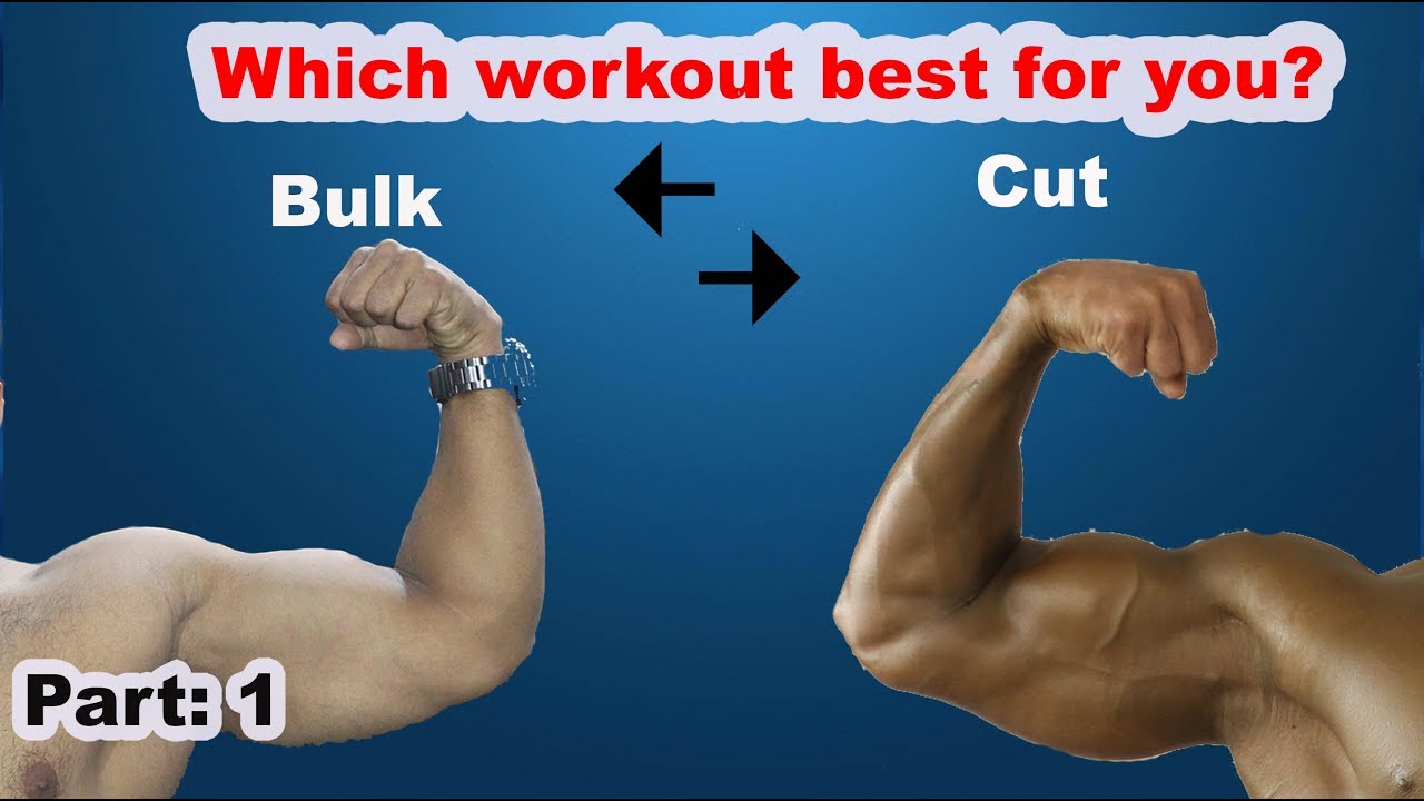 Bulk vs Cutting Biceps Workout part 1