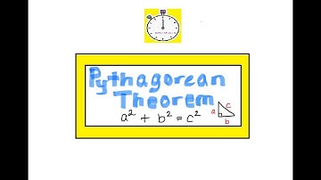 Pythagorean Theorem - Find missing side of a Right Triangle
