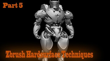 Zbrush Hardsurface Techniques part 5