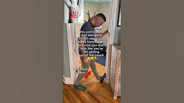 This Stretch FIXED My Knee Pain In 30 Seconds 