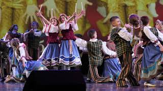 «Веночек», народный танец, Образцовый ансамбль танца «Юный Ленинградец» в Кремле