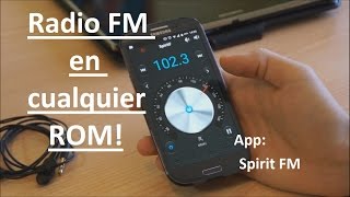RADIO FM en cualquier ROM Android con Spirit FM! screenshot 4