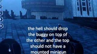 Crackdown 2 invisible minigun glitch (XBOX 360)